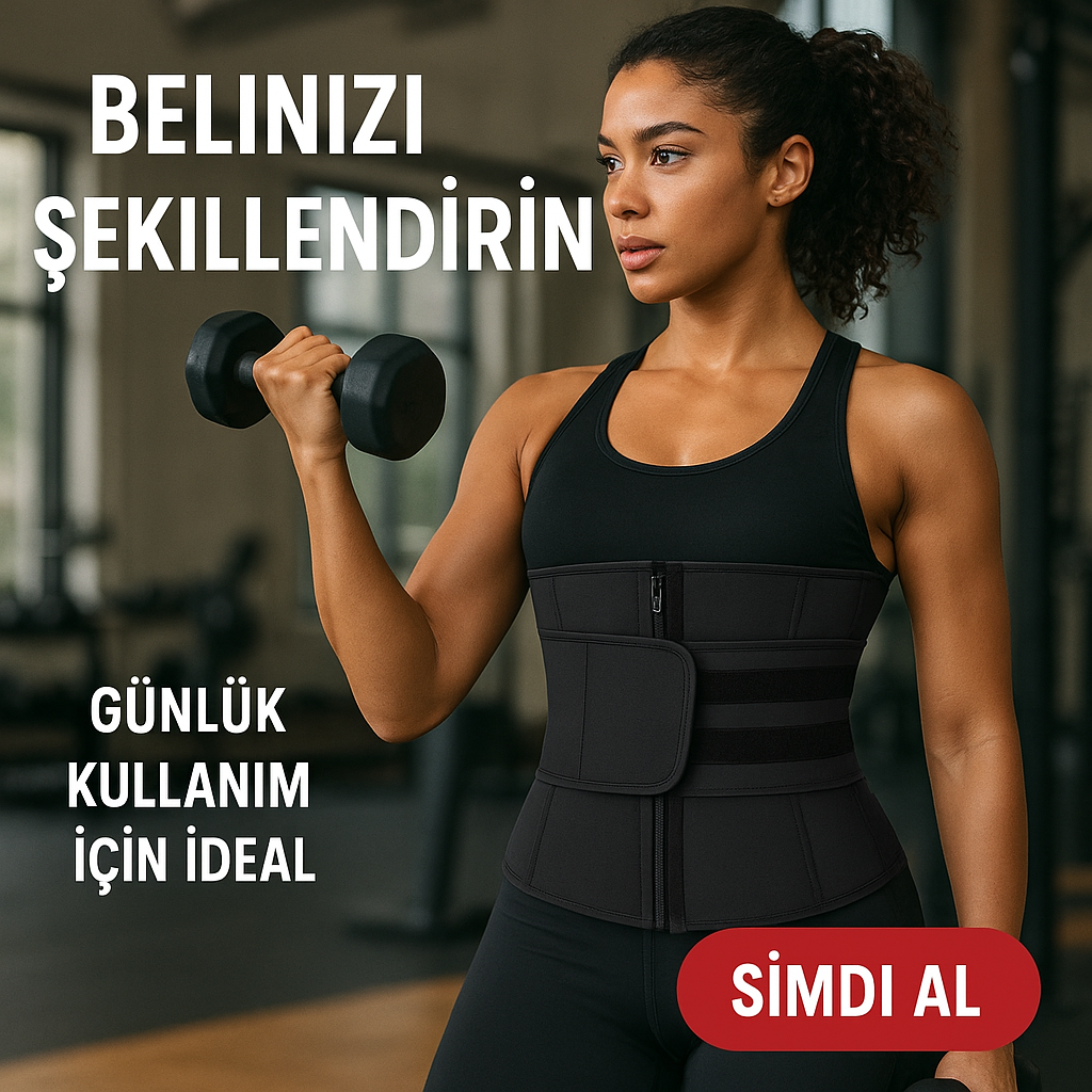 İnceltici ve Sıklaştırıcı Termal Bel Korse | Zayıflama ve Duruş Destekleyici Korse