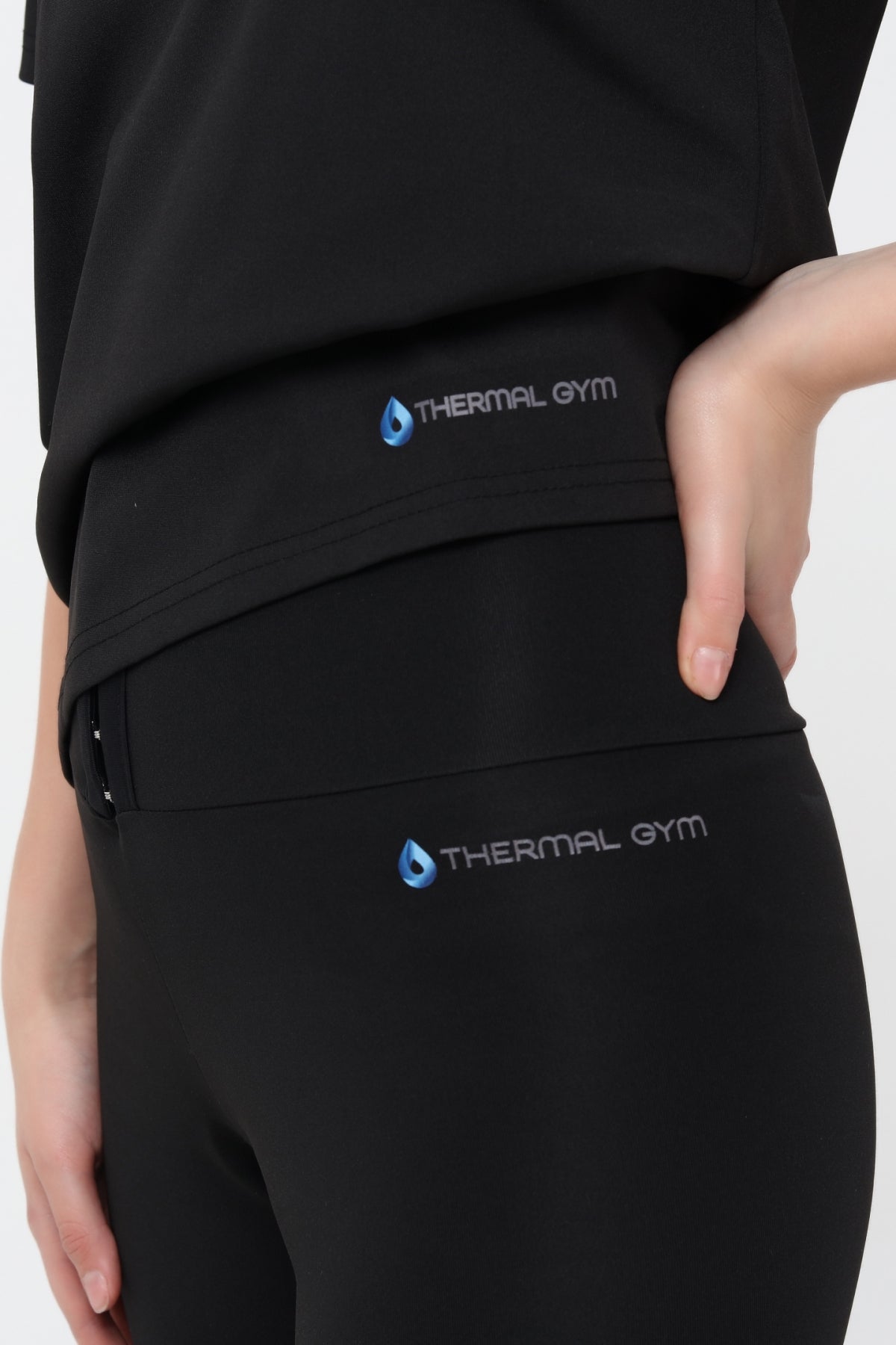 Thermal GYM Sauna Body ve Premium Agraflı Sauna Tayt Takım 2012 – Termal İncelme & Terletici İki Parçalı Set