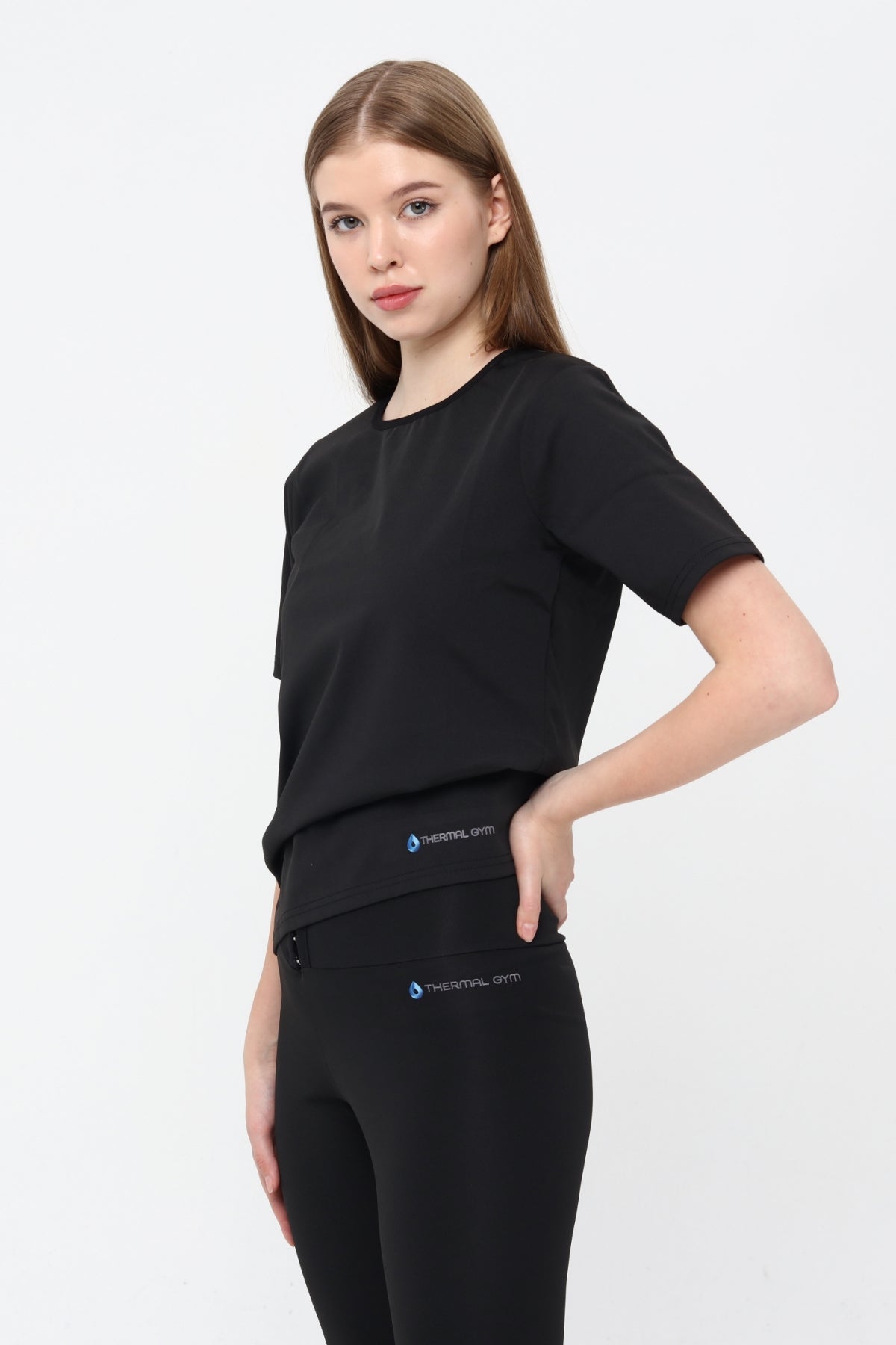 Thermal GYM Sauna Body ve Premium Agraflı Sauna Tayt Takım 2012 – Termal İncelme & Terletici İki Parçalı Set