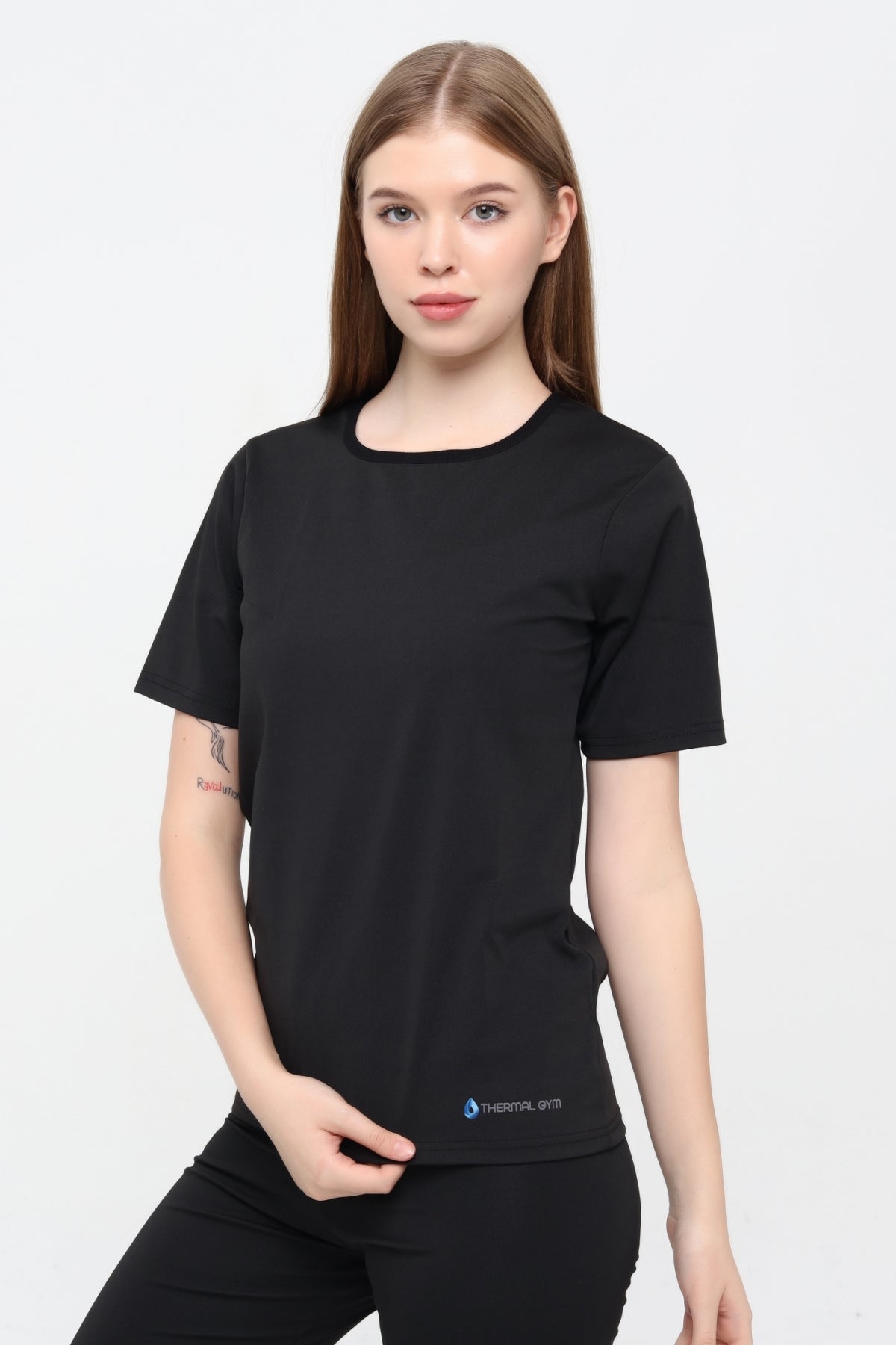 Thermal GYM Sauna Body 1003 – Termal İncelten & Terletici Kısa Kollu Body