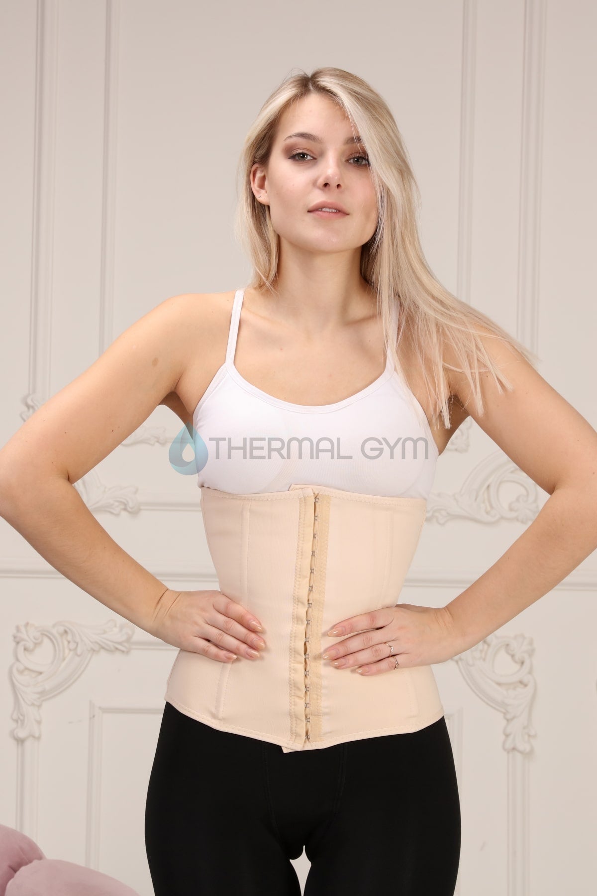 Lateks Korse Siyah 6037 – Lohusa Toparlayıcı & Sıkılaştırıcı Doğum Sonrası Korse