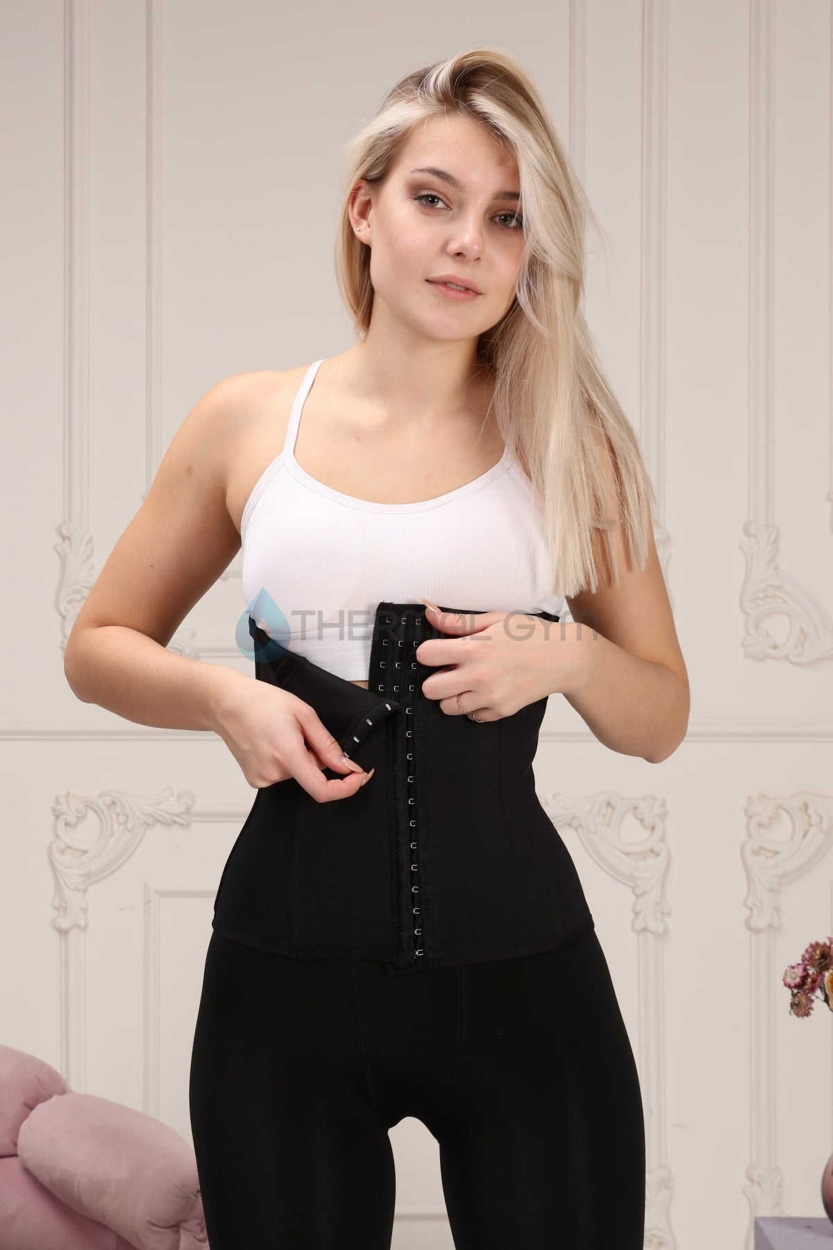 Lateks Korse Siyah 6037 – Lohusa Toparlayıcı & Sıkılaştırıcı Doğum Sonrası Korse