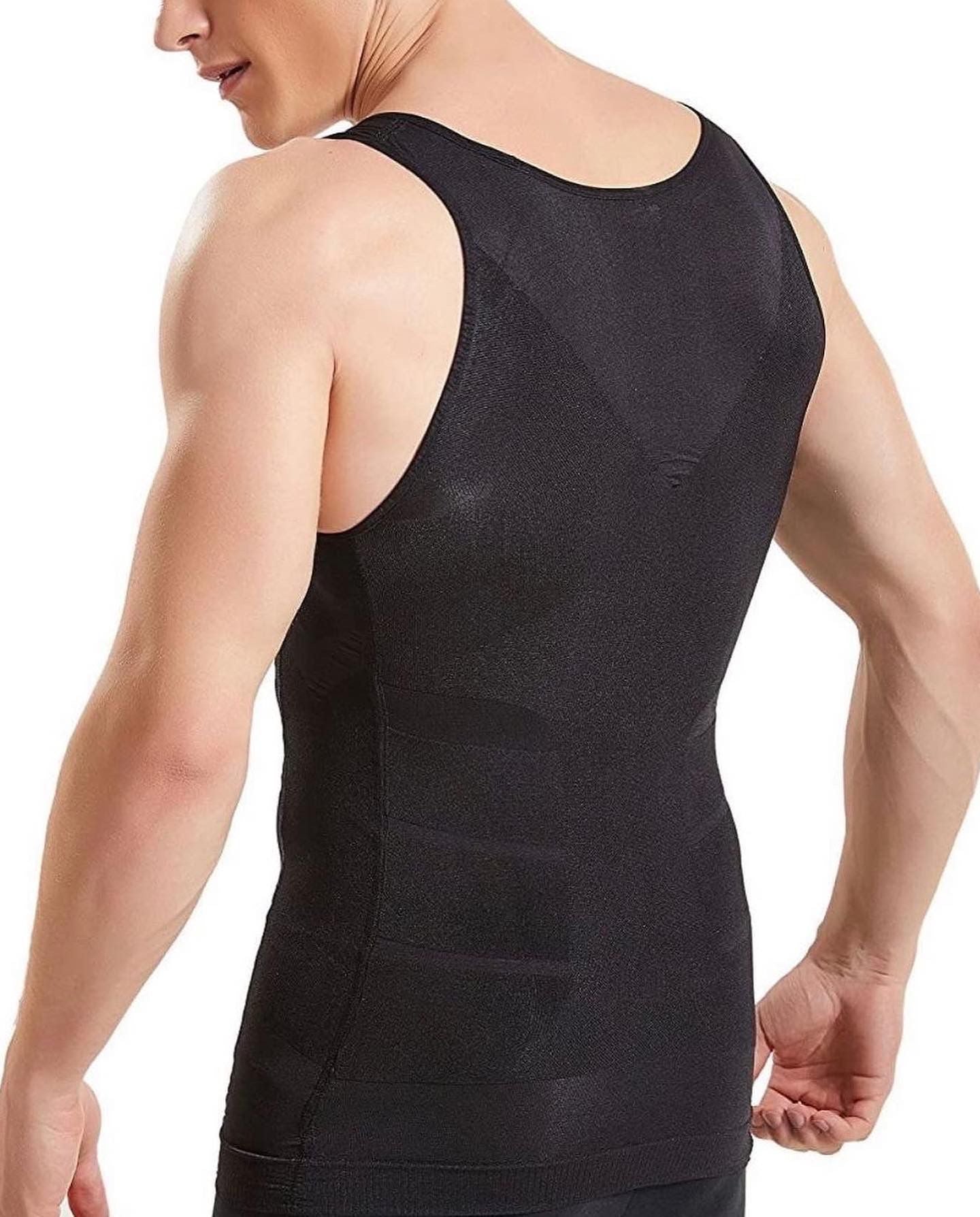 İnceltici & Şekillendirici Erkek Atlet Korse – Göğüs, Bel ve Göbek Toparlayıcı Atlet Korse