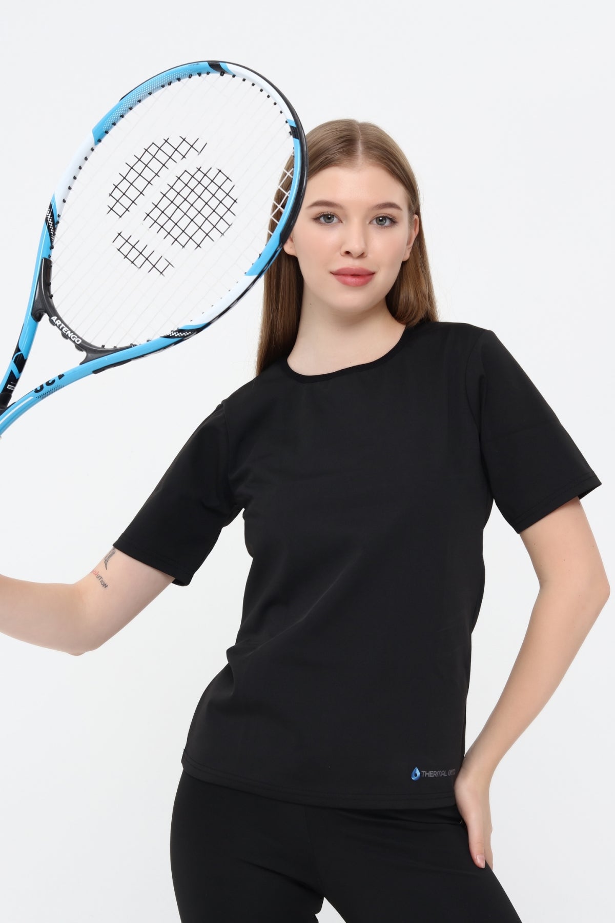 Thermal GYM Sauna Body ve Premium Agraflı Sauna Tayt Takım 2012 – Termal İncelme & Terletici İki Parçalı Set