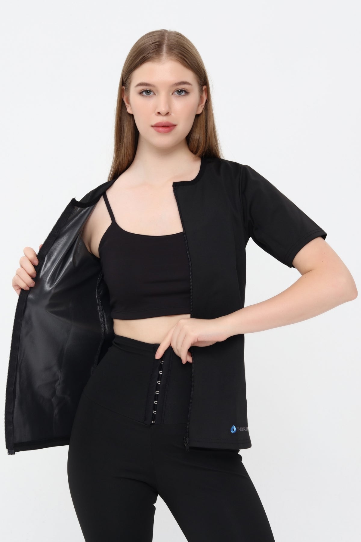 Thermal GYM Sauna Fermuarlı Body & Premium Agraflı Sauna Tayt Takım 2013 – Termal İncelme ve Terletme Seti