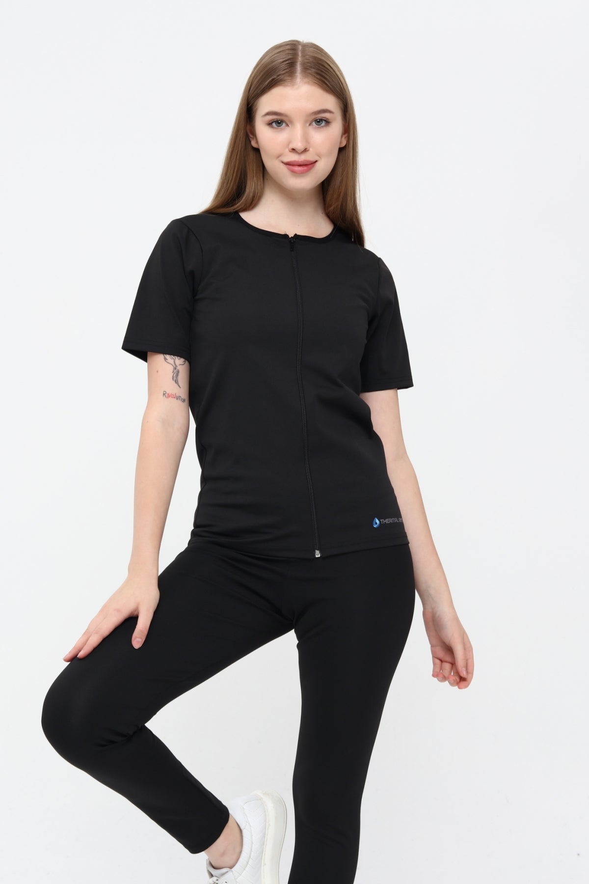 Thermal GYM Sauna Fermuarlı Body 1002 – Termal Sauna Fermuarlı Body | İncelten & Terletici Tasarım