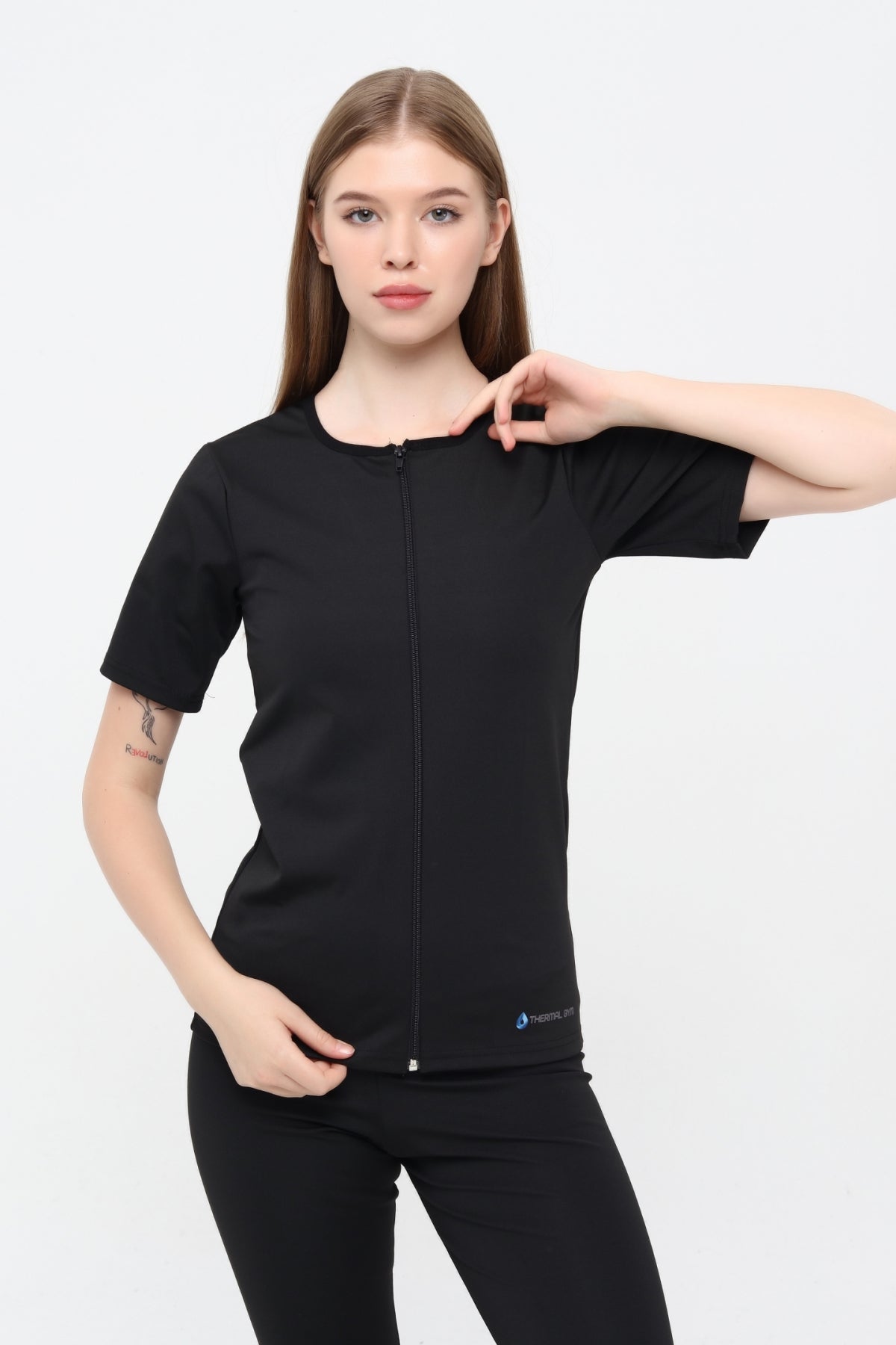 Thermal GYM Sauna Fermuarlı Body 1002 – Termal Sauna Fermuarlı Body | İncelten & Terletici Tasarım