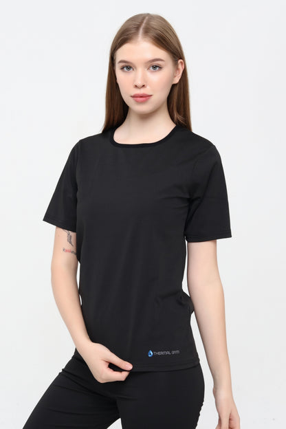 Thermal GYM Sauna Body 1003 – Termal İncelten & Terletici Kısa Kollu Body