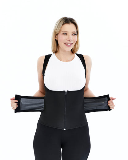 Terleterek Ödem Attıran Sıklaştırıcı Ve Toparlayıcı Askılı Termal Korse