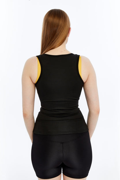 Terleterek Ödem Attıran Sıklaştırıcı Ve Toparlayıcı Askılı Termal Korse