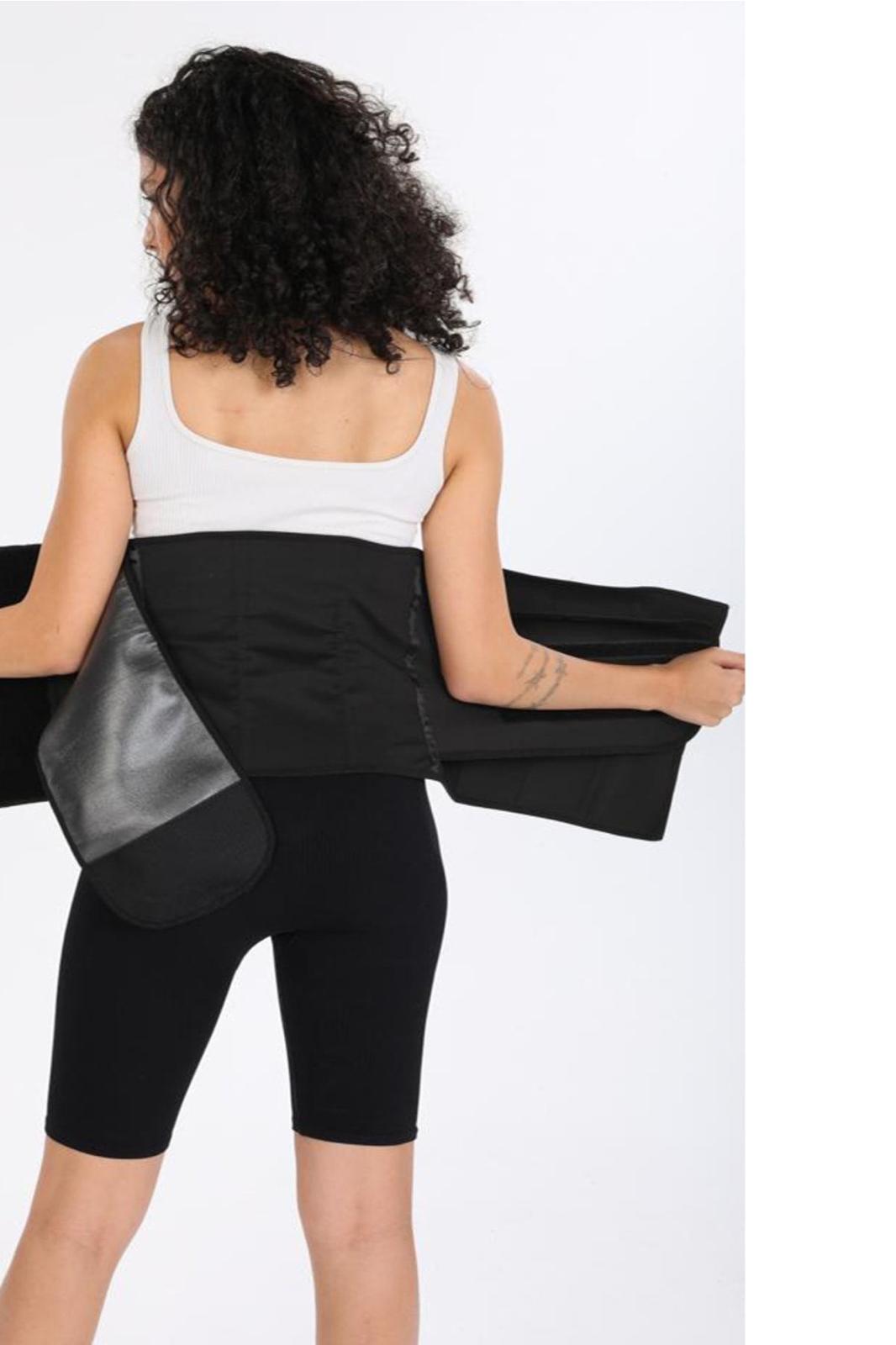 İnceltici ve Sıklaştırıcı Termal Bel Korse | Zayıflama ve Duruş Destekleyici Korse