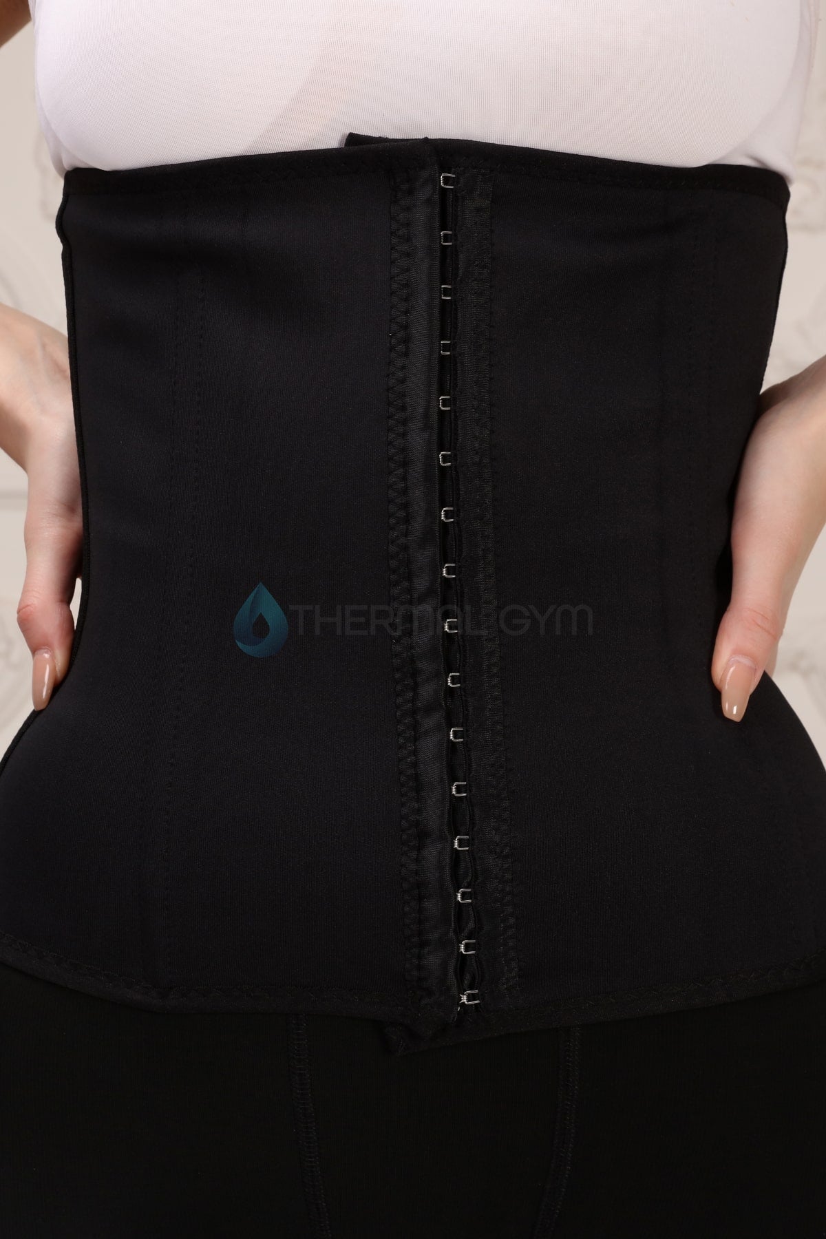 Lateks Korse Siyah 6037 – Lohusa Toparlayıcı & Sıkılaştırıcı Doğum Sonrası Korse