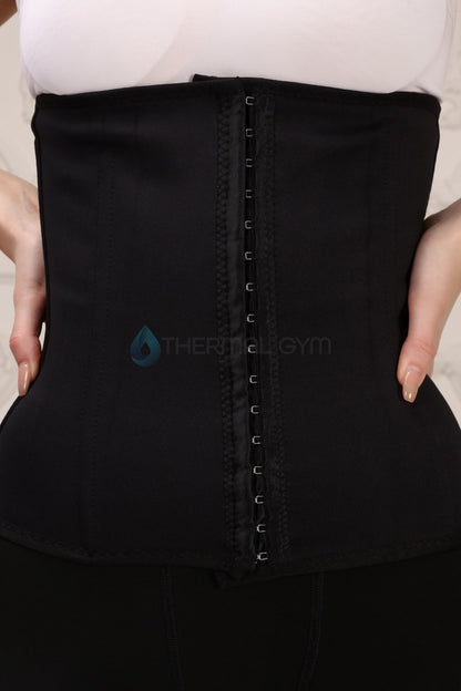 Lateks Korse Siyah 6037 – Lohusa Toparlayıcı & Sıkılaştırıcı Doğum Sonrası Korse