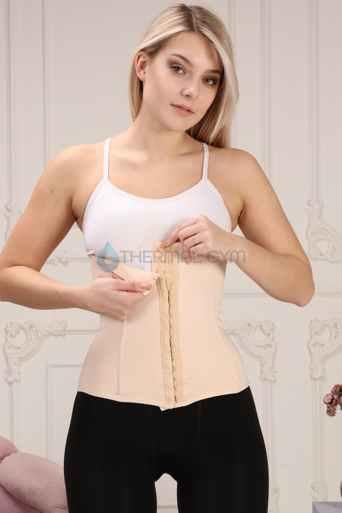 Lateks Korse Siyah 6037 – Lohusa Toparlayıcı & Sıkılaştırıcı Doğum Sonrası Korse