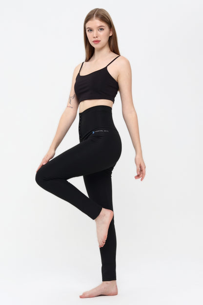 Thermal Giyim Premium Agraflı Sauna Termal Tayt – Yüksek Bel, Terletici ve Vücut Şekillendirici